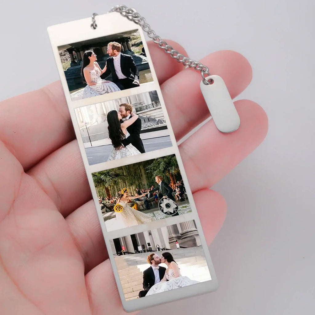 custom bookmarks featuring personal photos