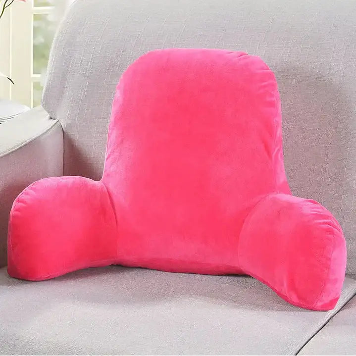 reading companion pillow with arms