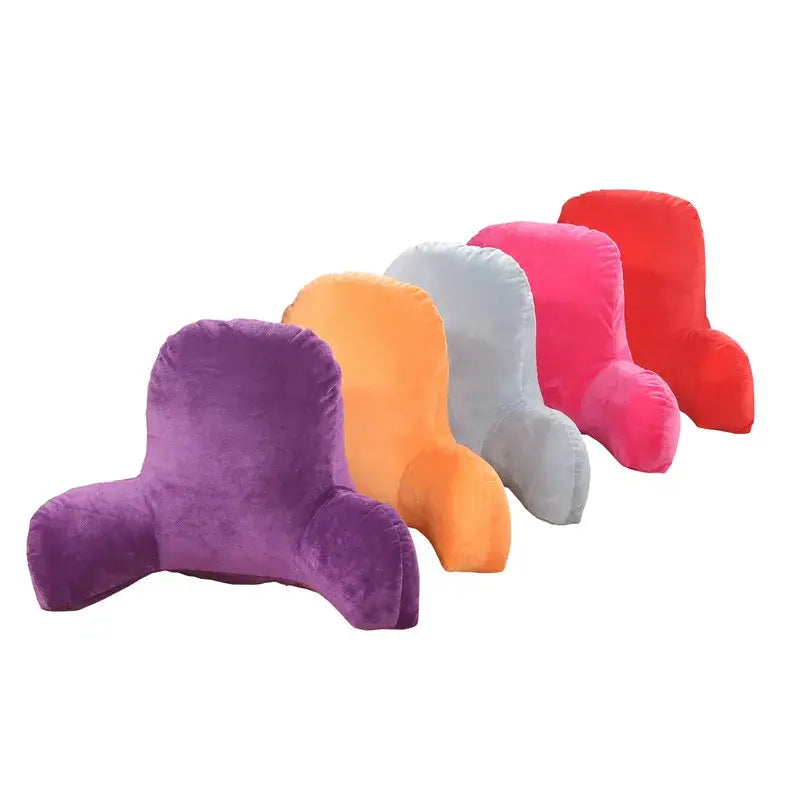 reading pillow with ergonomic design