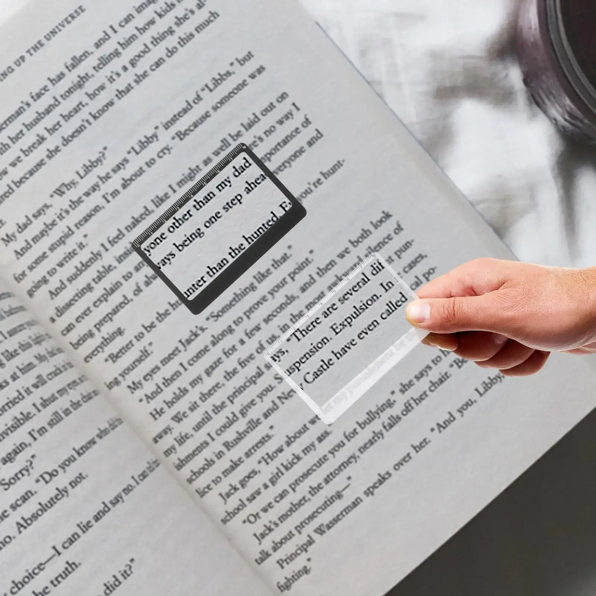 magnifying glass for reading small text