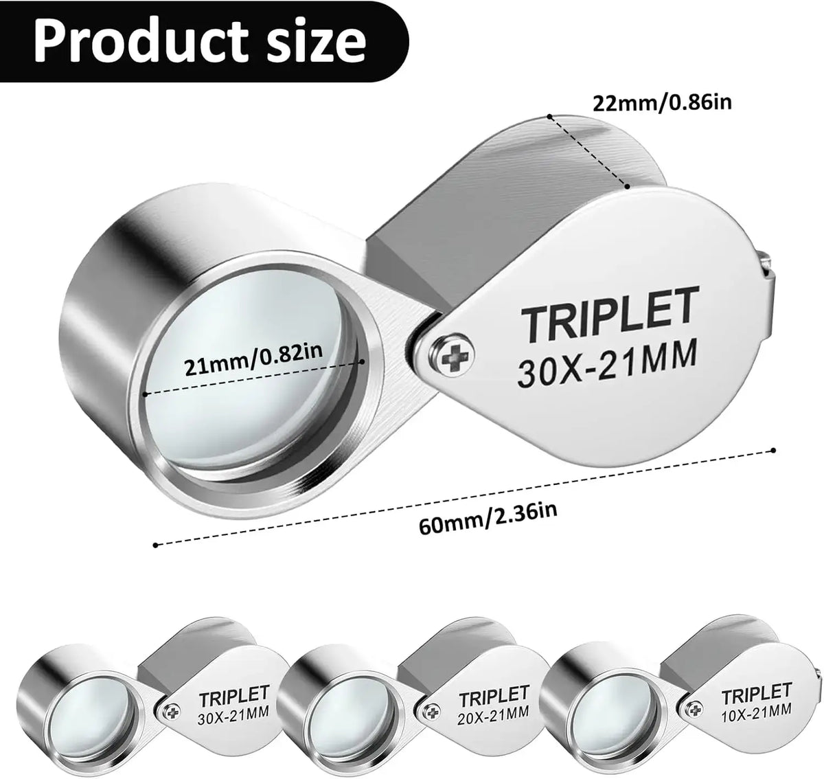 magnifier for jewelry and small text