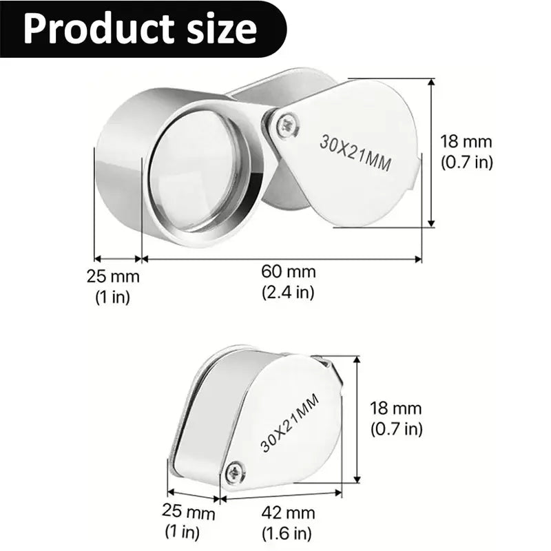 easy to carry magnifying lens