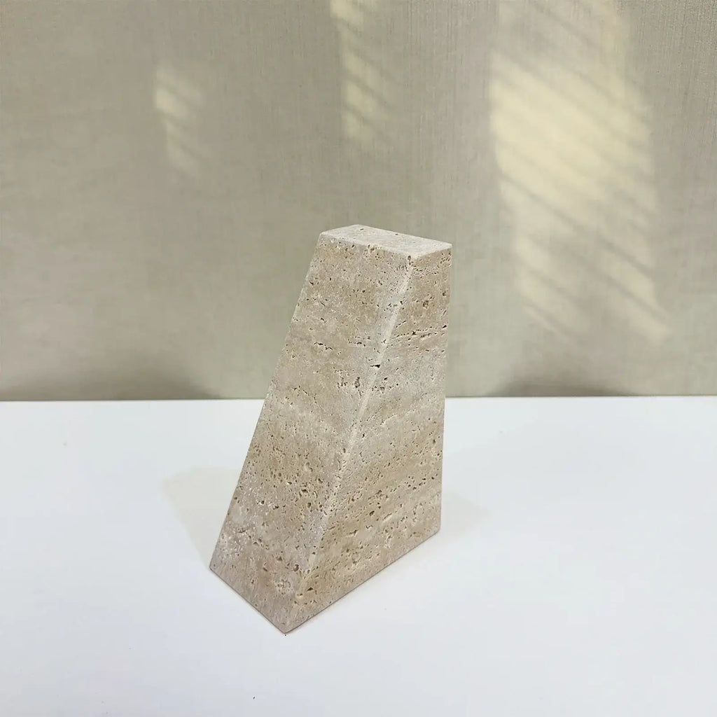 chic marble bookend home decor
