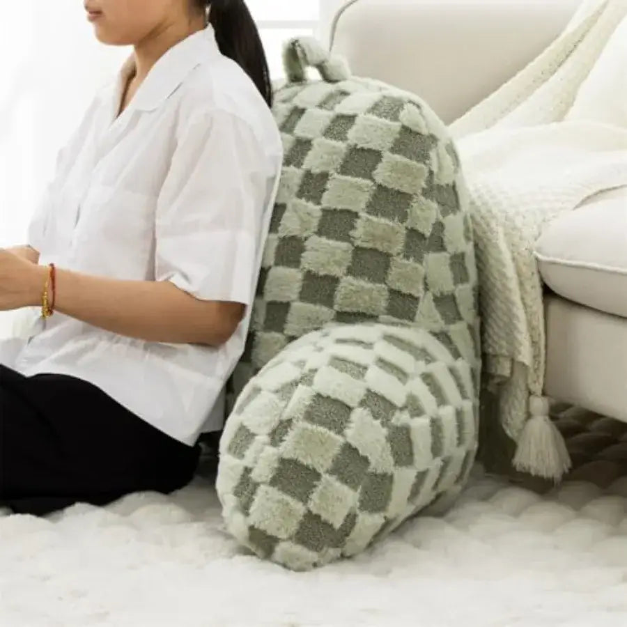 soft reading pillow with side arms