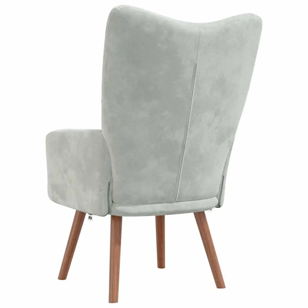 cozy velvet armchair for book lovers