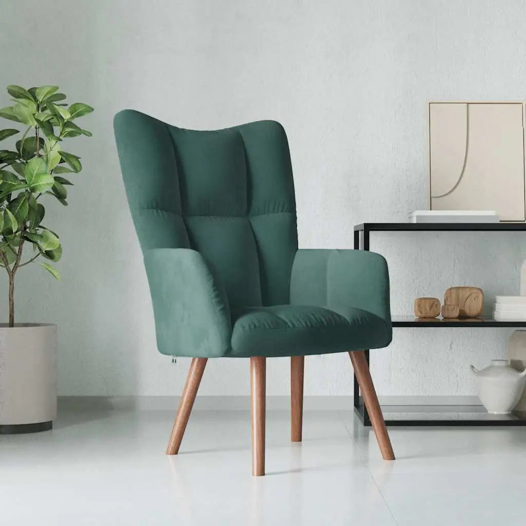 Reading chair for adults velvet