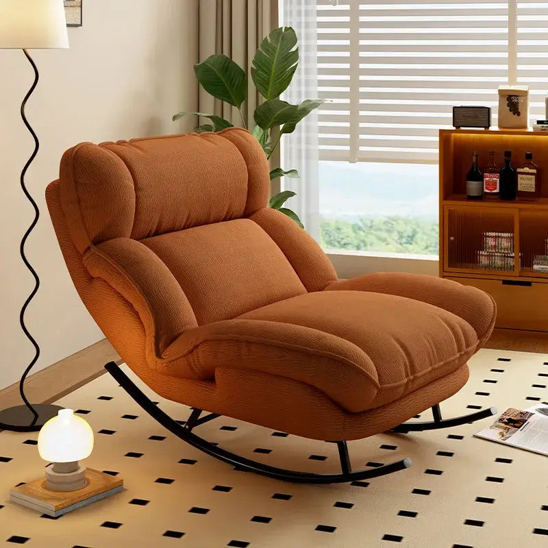 ergonomic adult lounge chair for reading