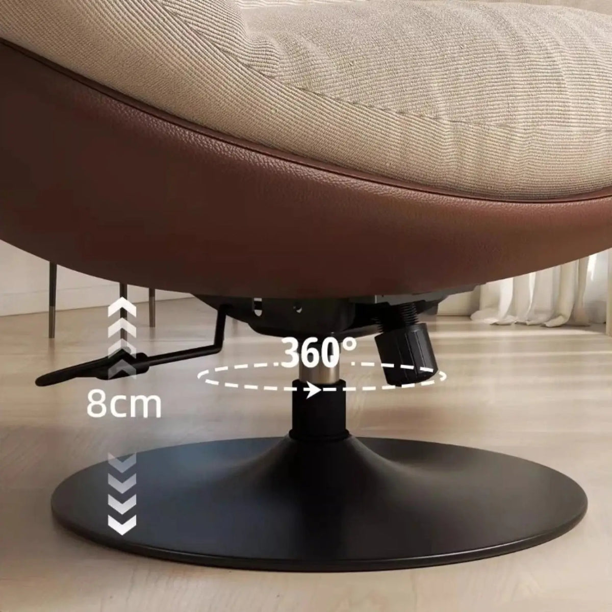 stylish corner reading armchair