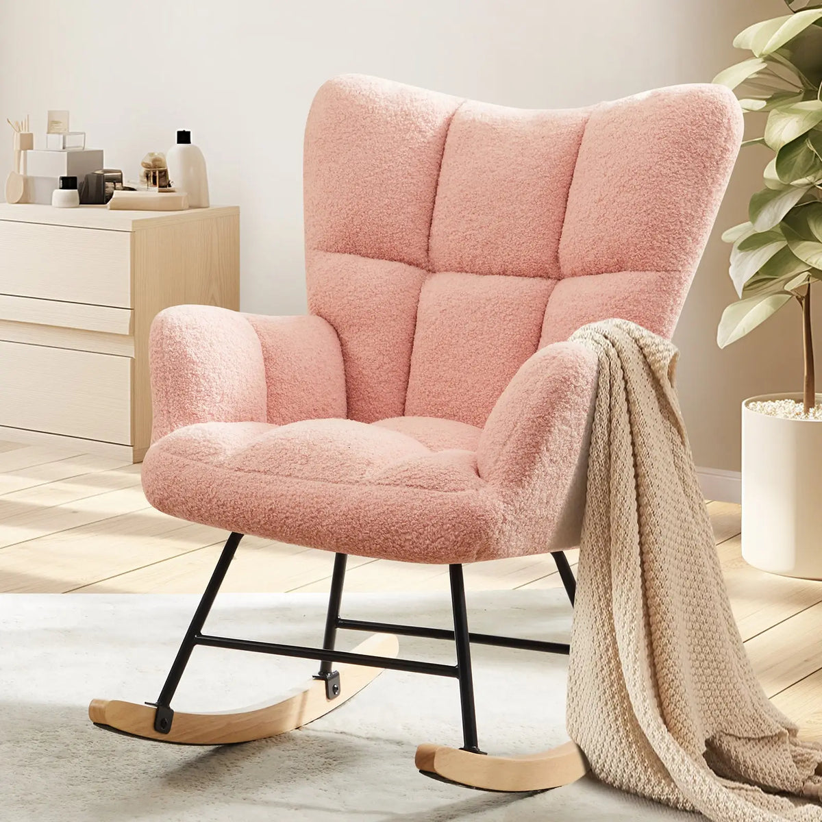 modern armrest chair for reading