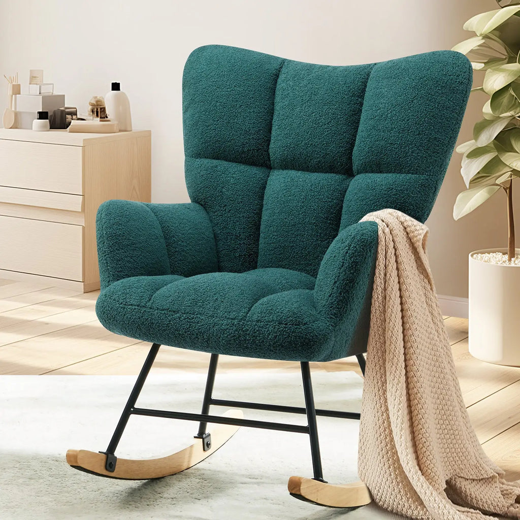 comfortable reading chair with armrest