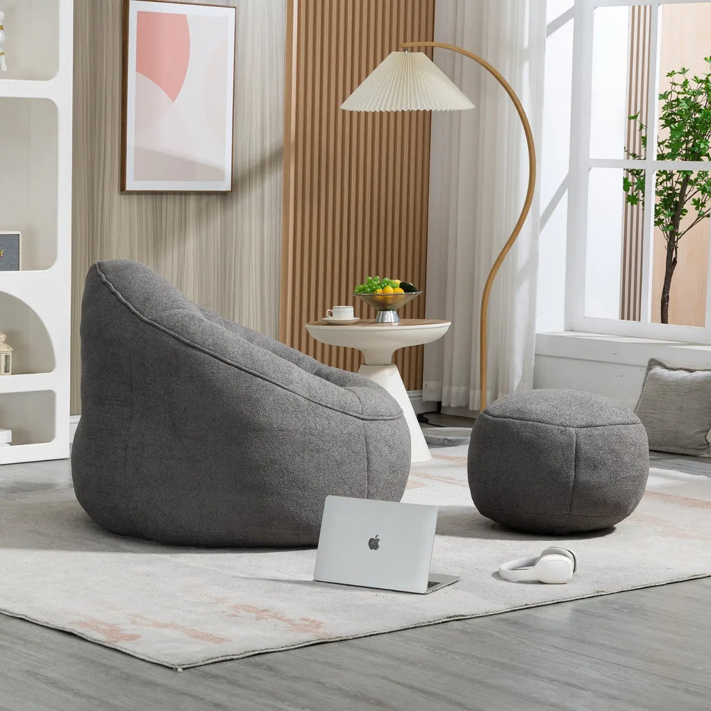 modern accent chair with storage compartment