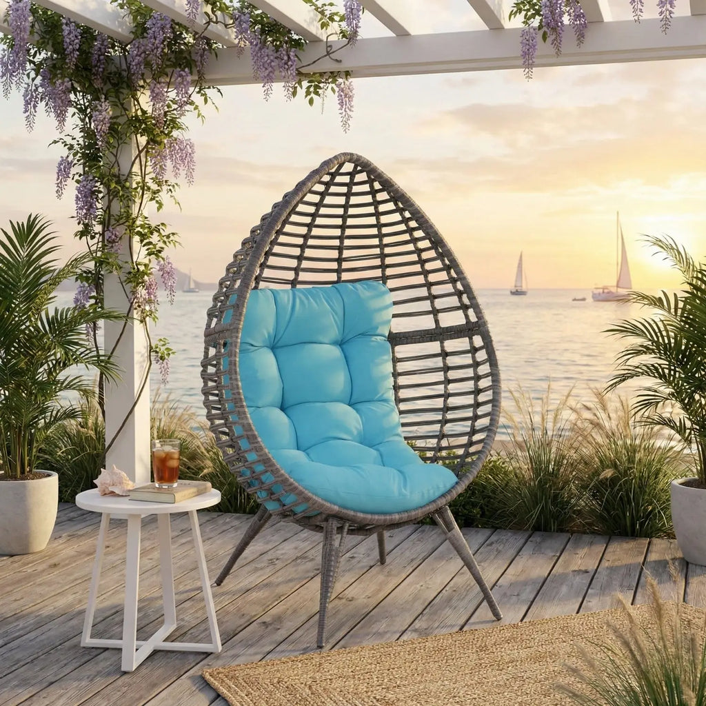 Reading Egg Chair with Cushion