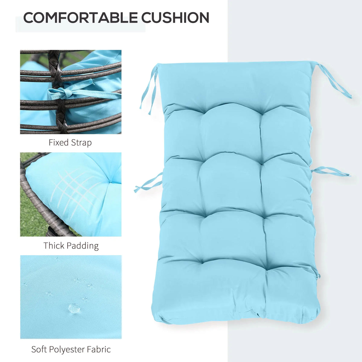 stylish reading chair with cushion