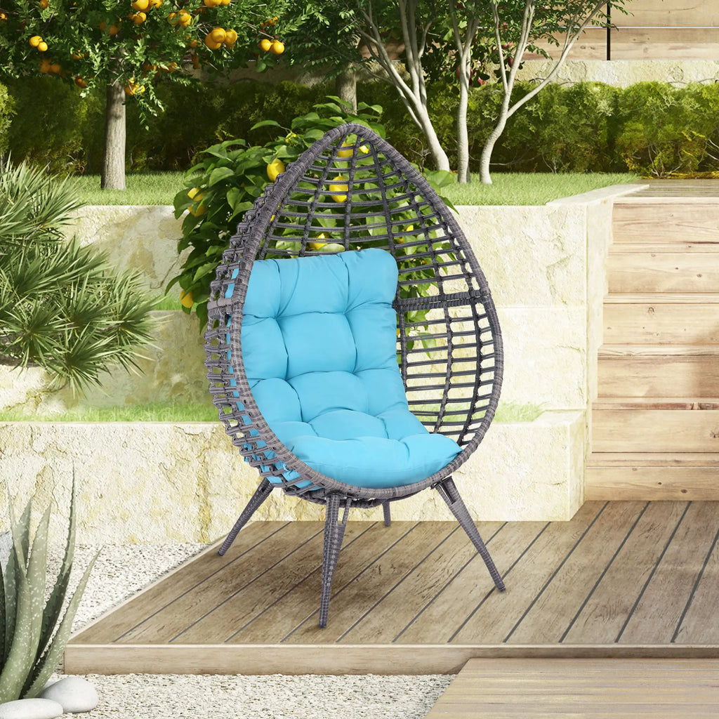 cozy chair with cushion for reading