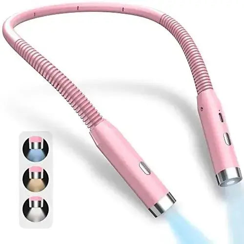 neck-mounted reading light