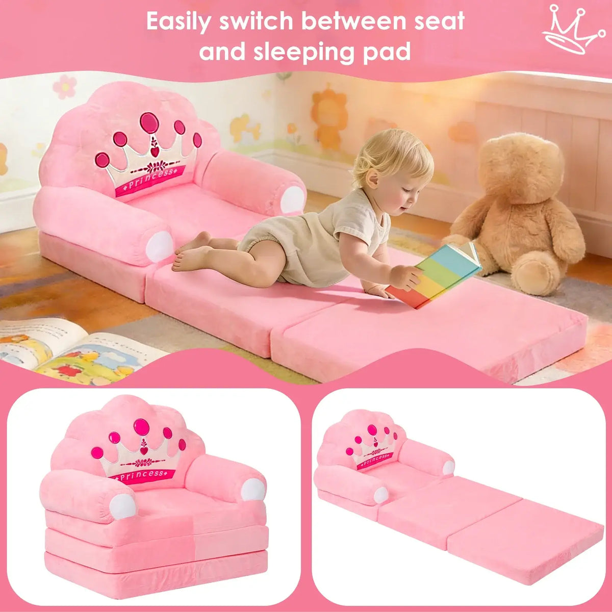 decorative reading chair for kids