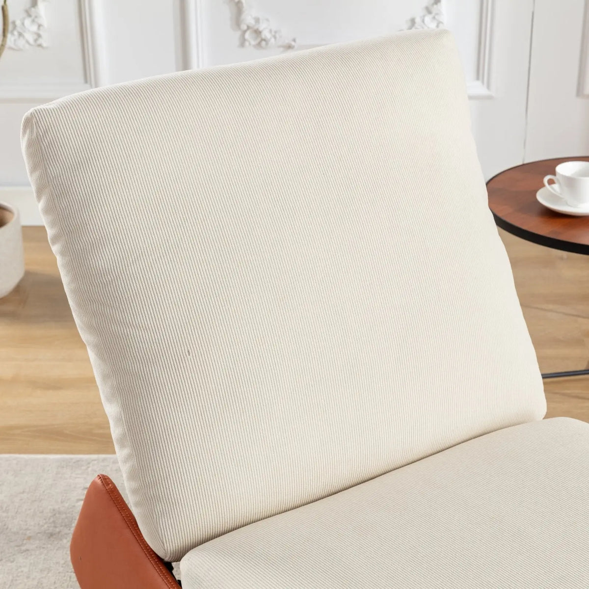 spacious reading nook oversized chair