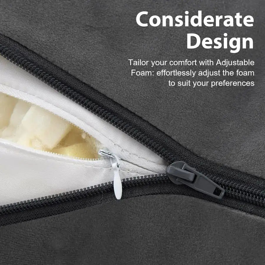 ergonomic bed pillow for reading
