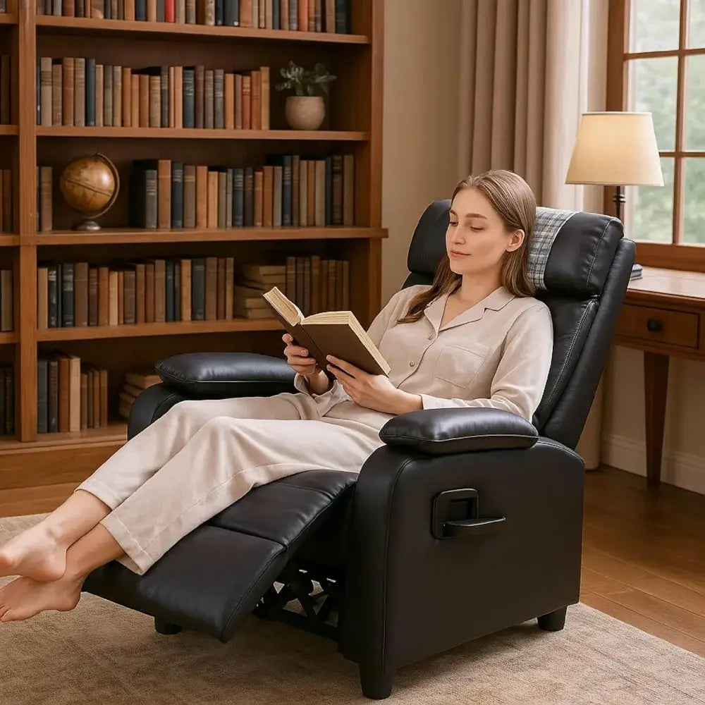 Reclining reading chair