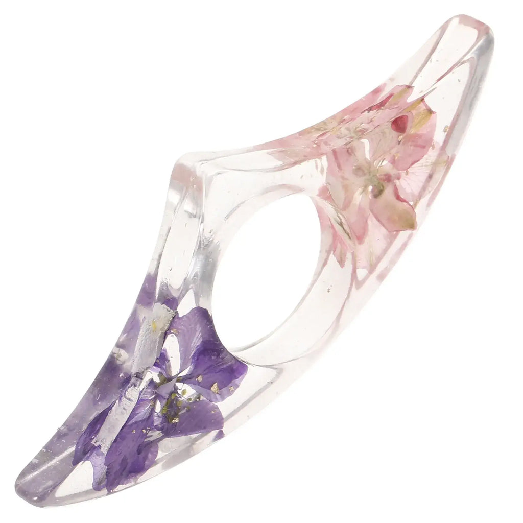 decorative resin holder for book pages
