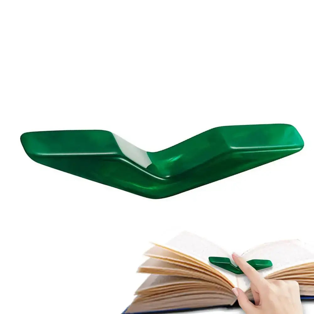 colorful resin book holder accessory