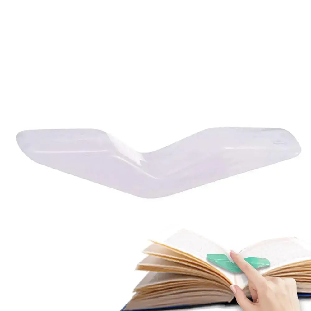 modern thumb book rest crafted in resin