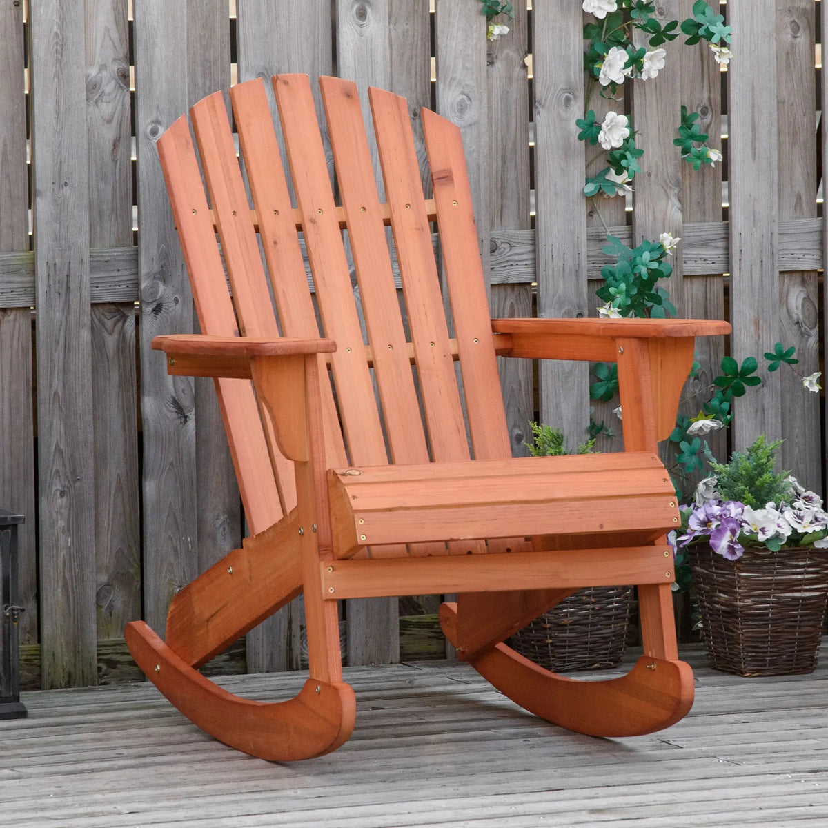 cozy rocking chair for relaxing and reading