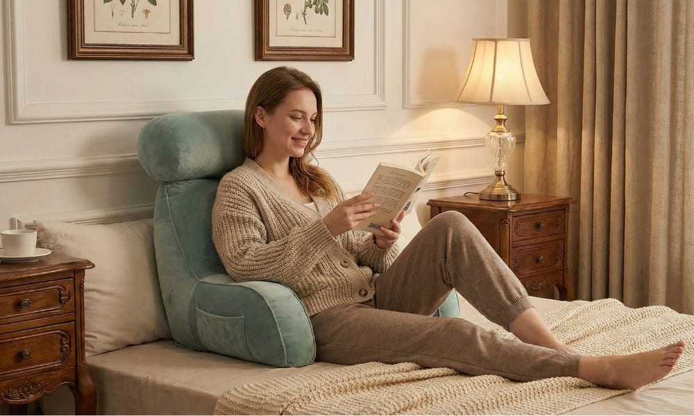 Best Reading Pillows for Bed in 2026: Comfort Support & Style Reviewed