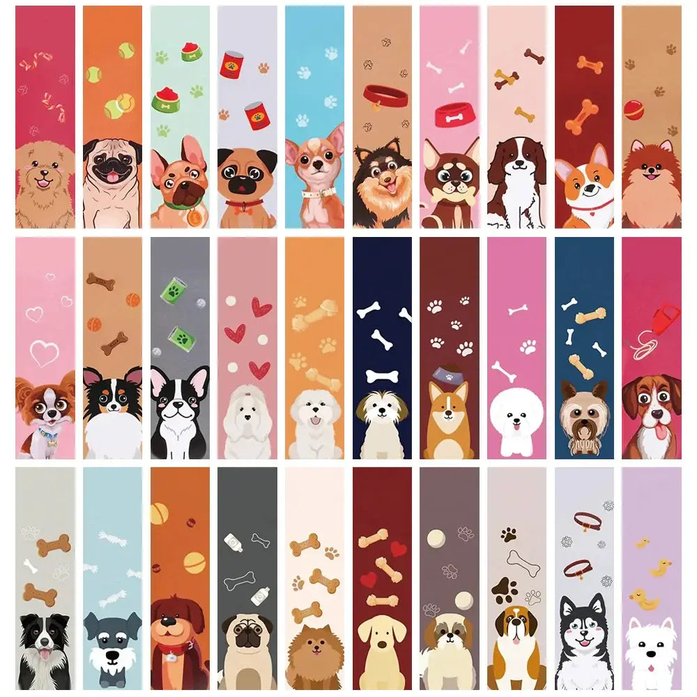 Set of 30 cute bookmarks