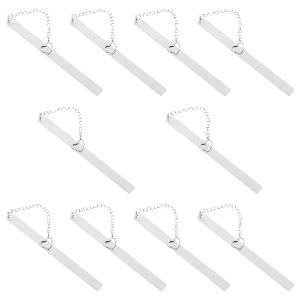 stylish silver bookmark for readers