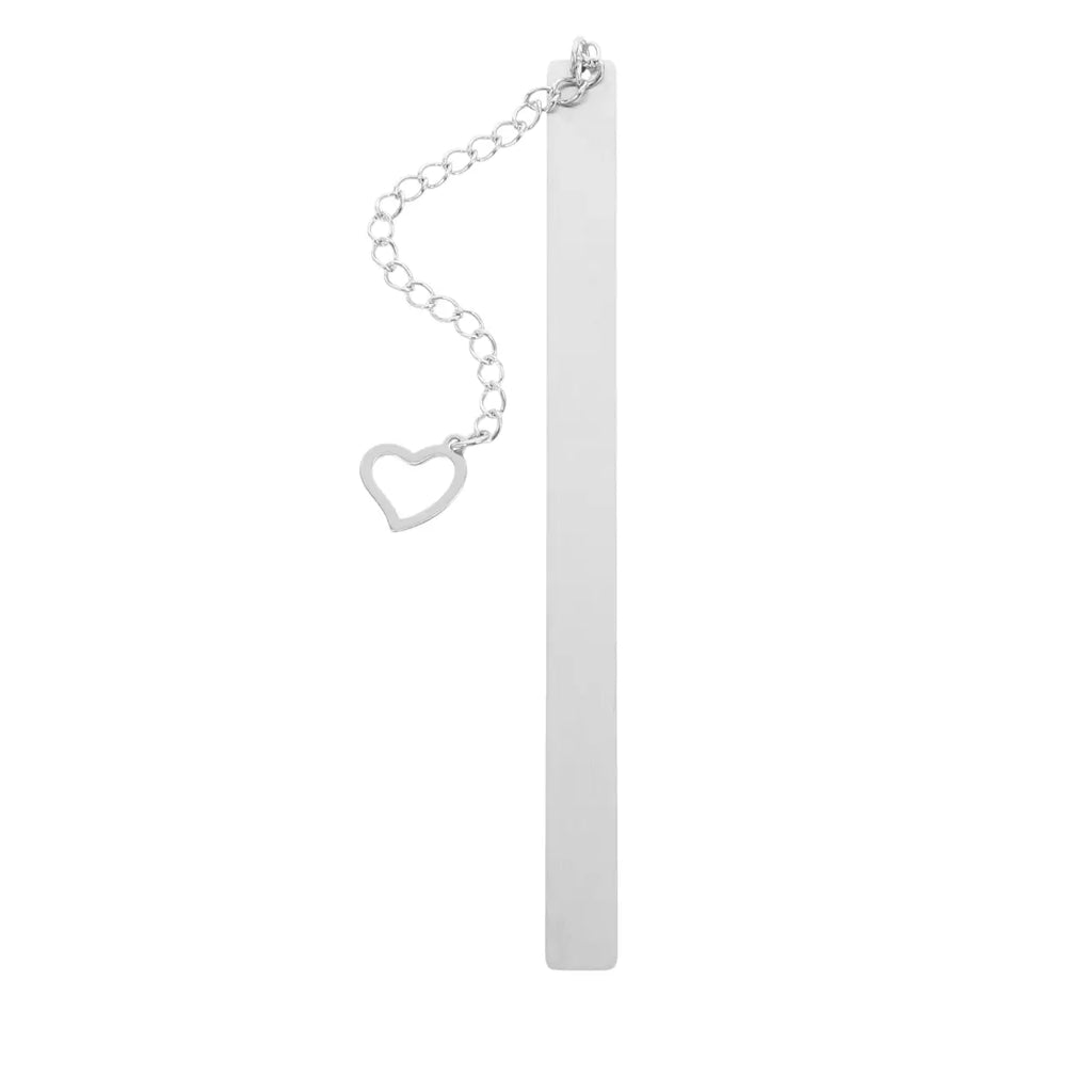 Silver Metal Bookmark
