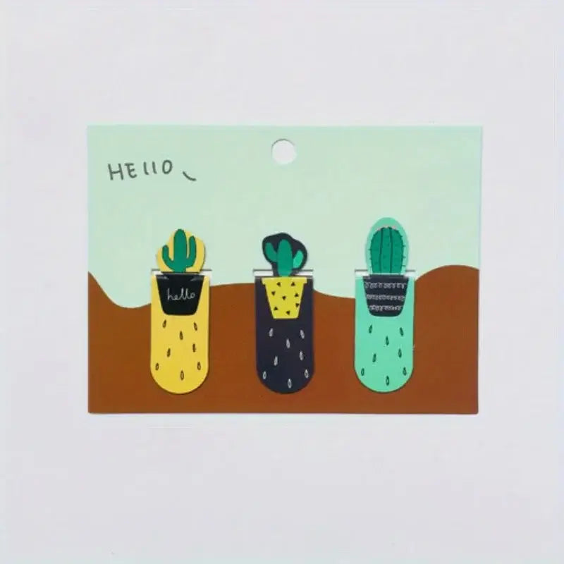 durable magnetic bookmarks with cute designs