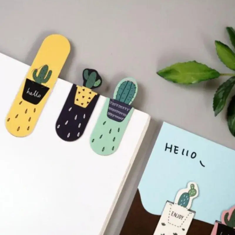 magnetic bookmarks for easy page marking