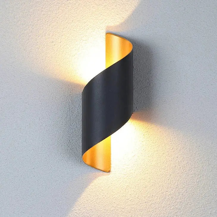 Spiral Design LED Wall Lamp