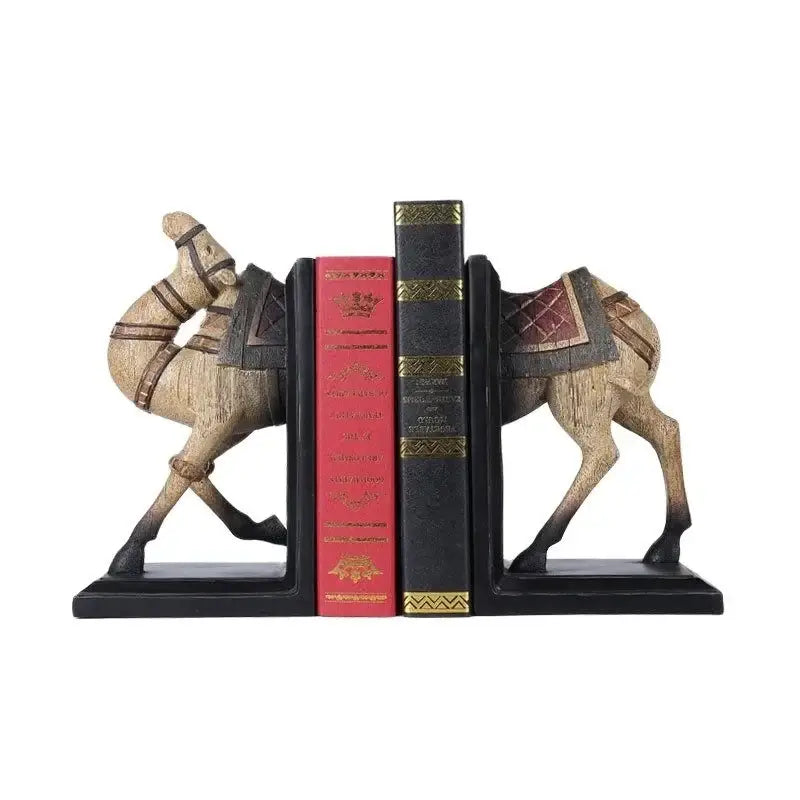 Statue animal decorative bookend