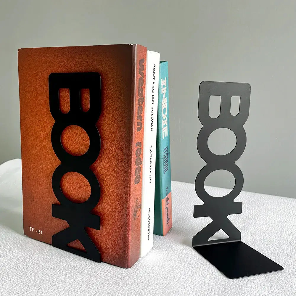metal bookend for home office