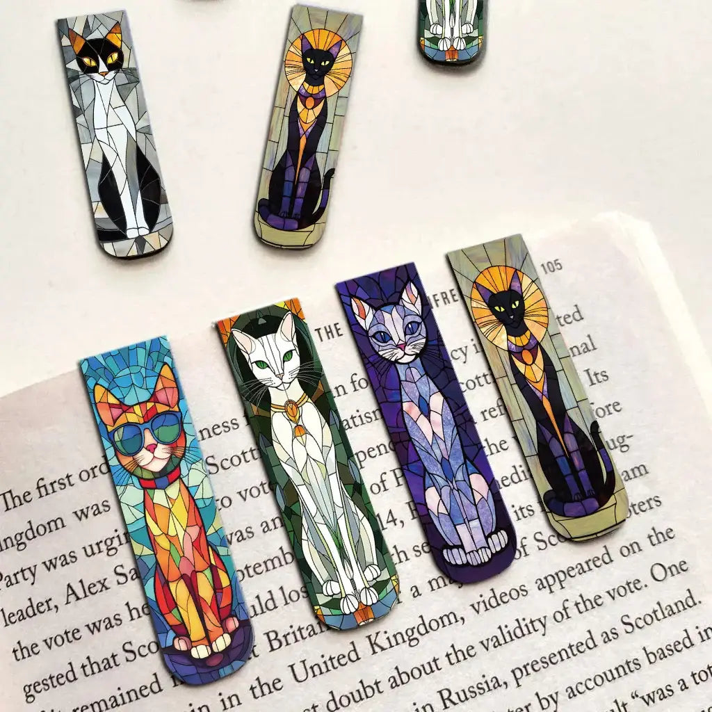 customizable magnetic bookmarks for readers
