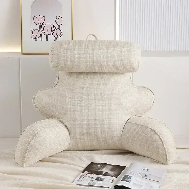 bed reading support cushion for relaxation