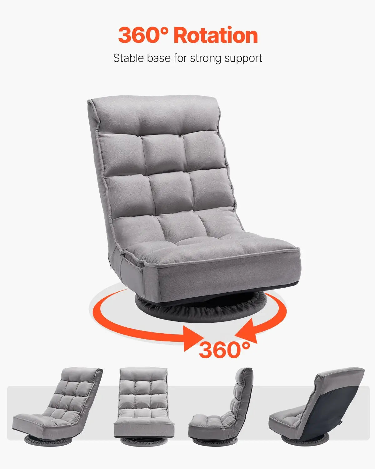 comfortable swivel reading chair