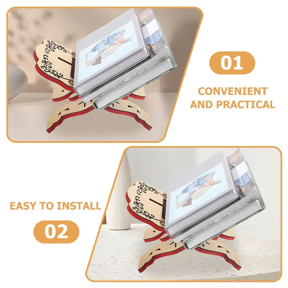 stylish bookrest for tabletop