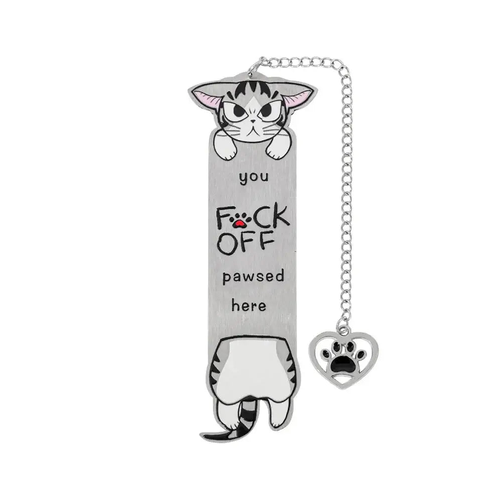 slim metal page marker