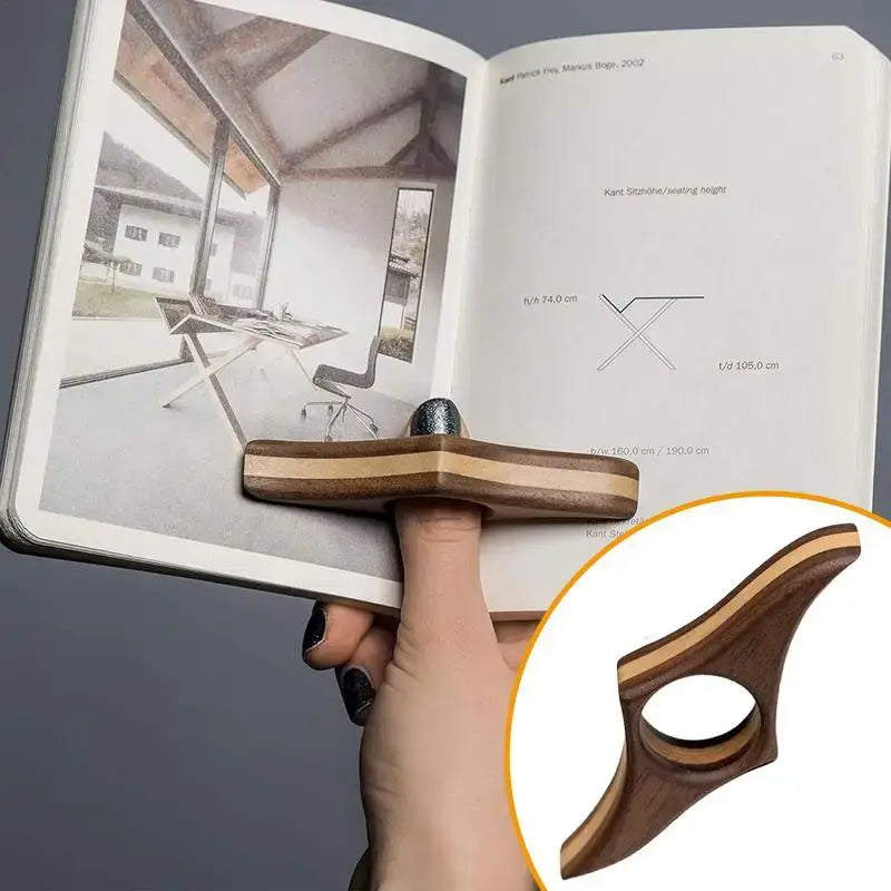 book page holder for hands-free reading