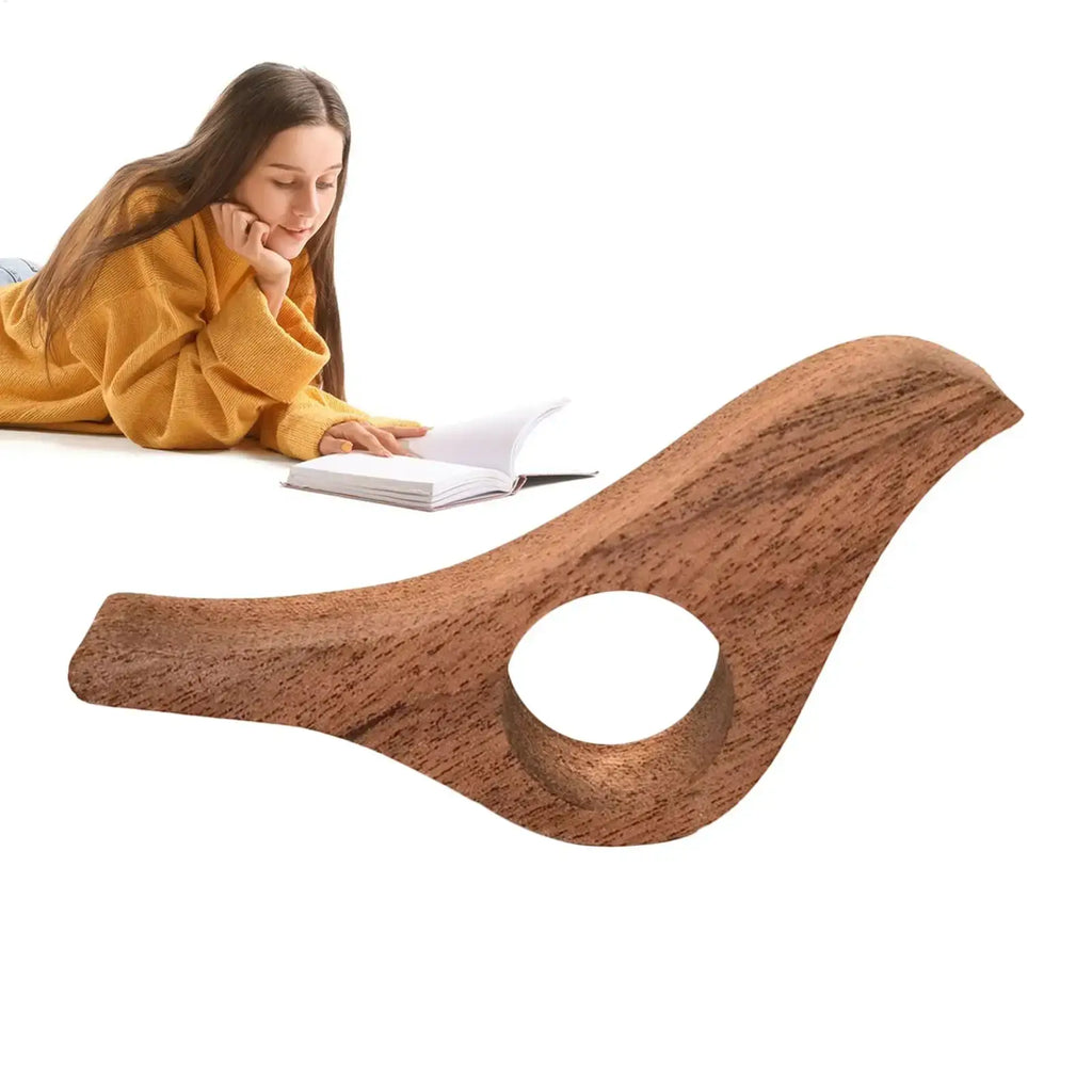 book page holder thumb ring