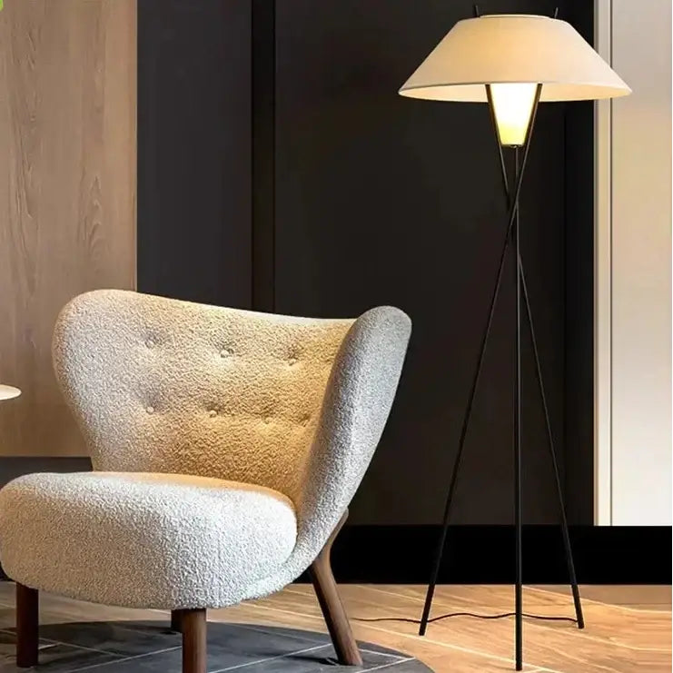 modern tripod floor lamp