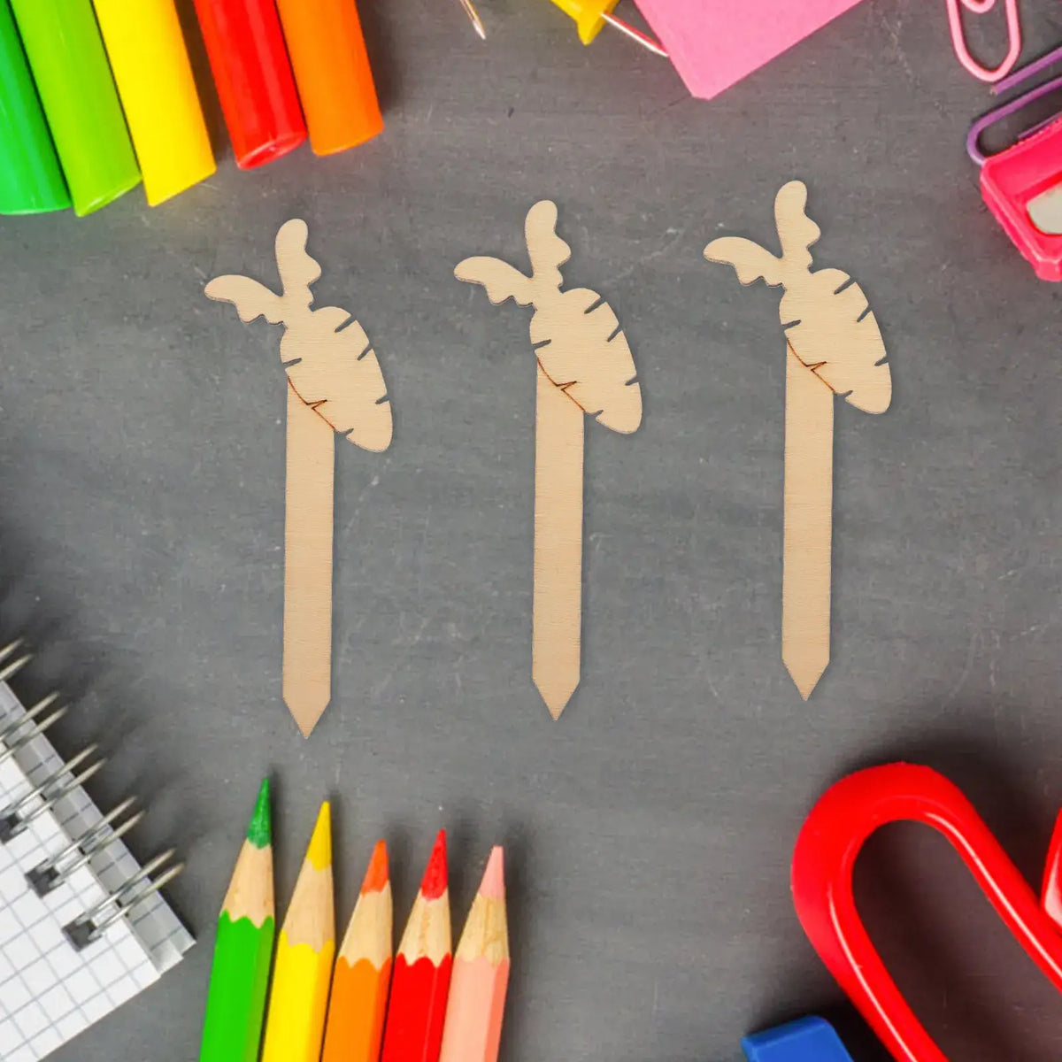 natural wood bookmarks for reading
