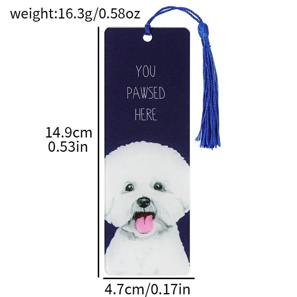 Unique bookmarks featuring dog - Dog Bookmark 7