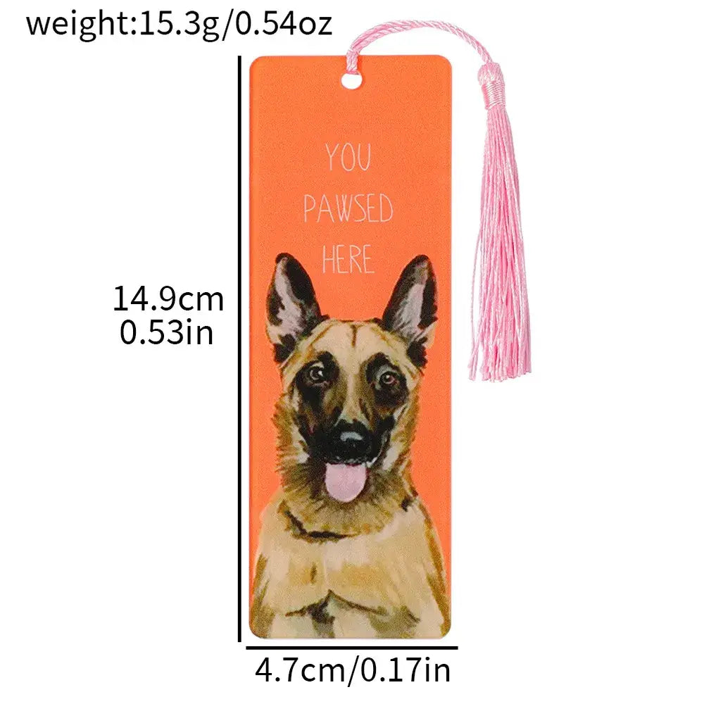 Unique bookmarks featuring dog - Dog Bookmark 5
