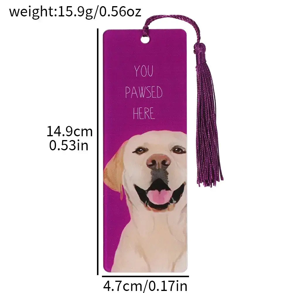 Unique bookmarks featuring dog - Dog Bookmark 4