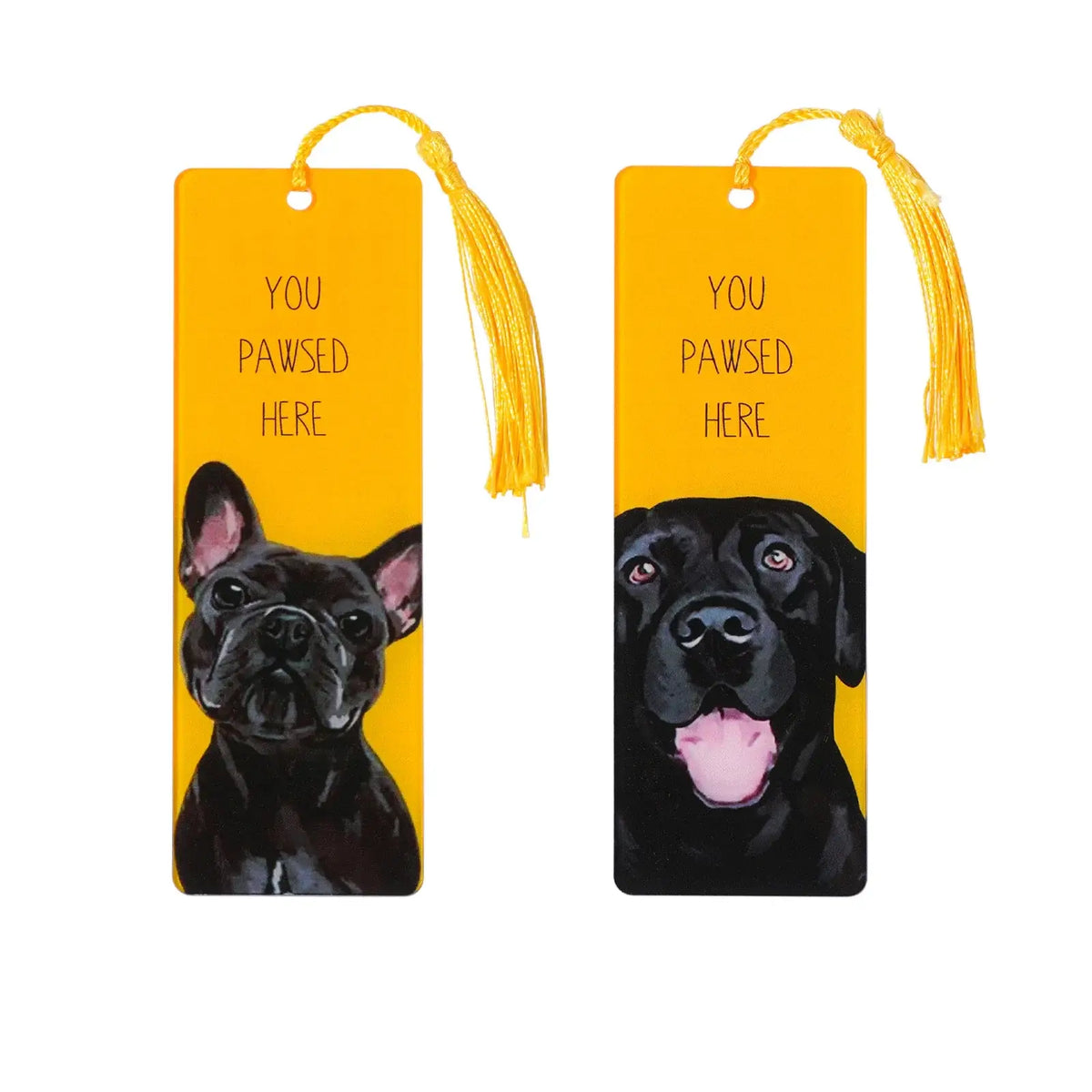 original dog character bookmarks