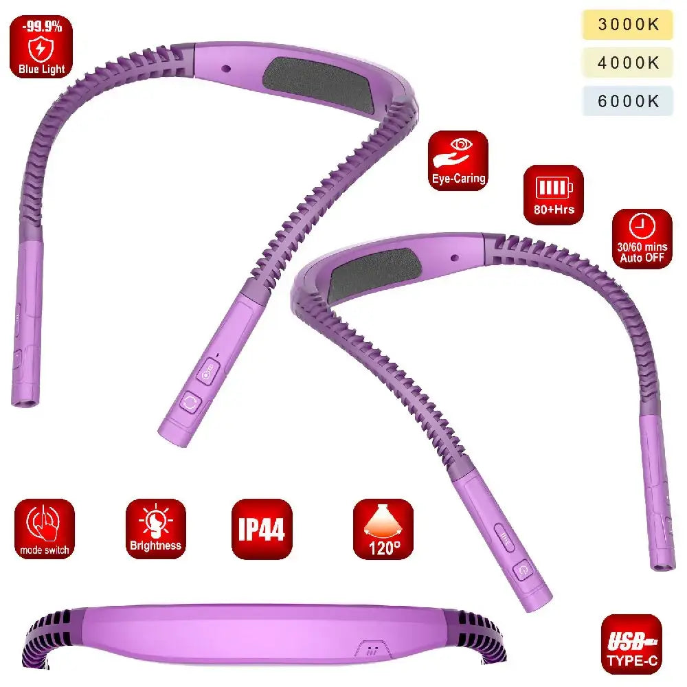 adjustable USB reading lamp for night use